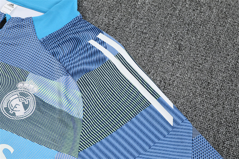 Real Madrid 2025/26 Training Jacket - Light Blue