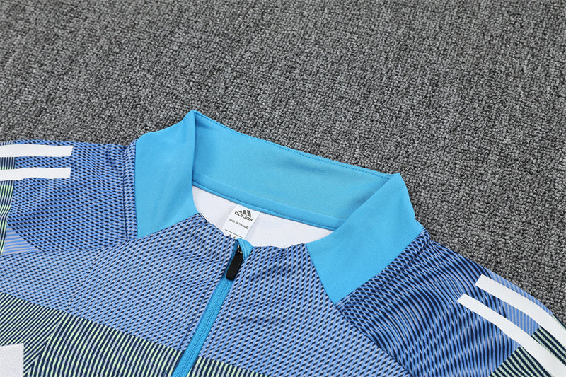 Real Madrid 2025/26 Training Jacket - Light Blue